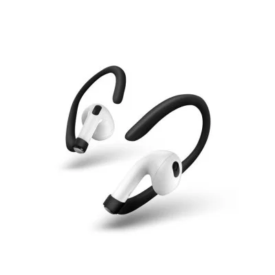 Uniq Nexo Active Hybrid Silicone Hang Case With Sports Ear Hooks For Airpods 3 - Green